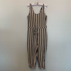 Anthropologie Drew Striped Jumpsuit NWT Small